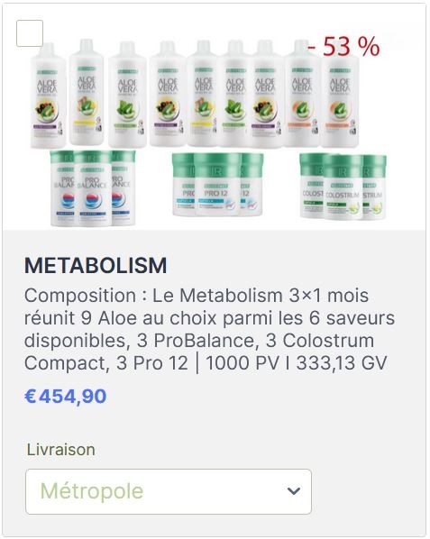 Box Metabolisme